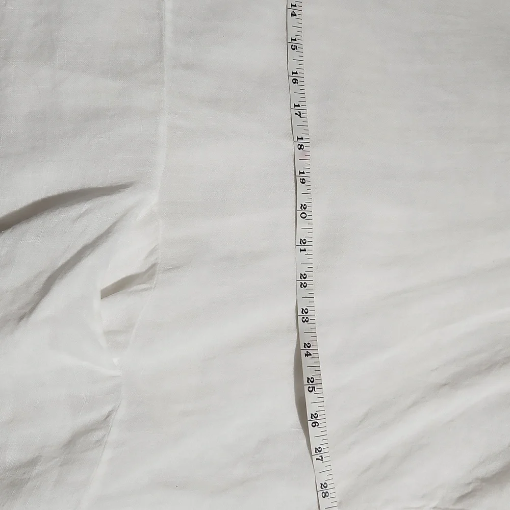 Meo Meli Lagenlook Linen Cotton Blend Resort wear Women's Top Size XL Italy - Picture 11 of 12